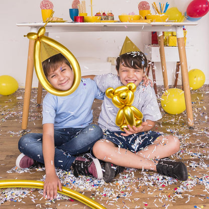 260 Balloons Clear, Thickening Long Balloons for Tying Arch, Twisting Latex Animals Magic Modeling Skinny Birthday Balloon for Kid‘s Party Wedding Decoartion Supply 100pcs