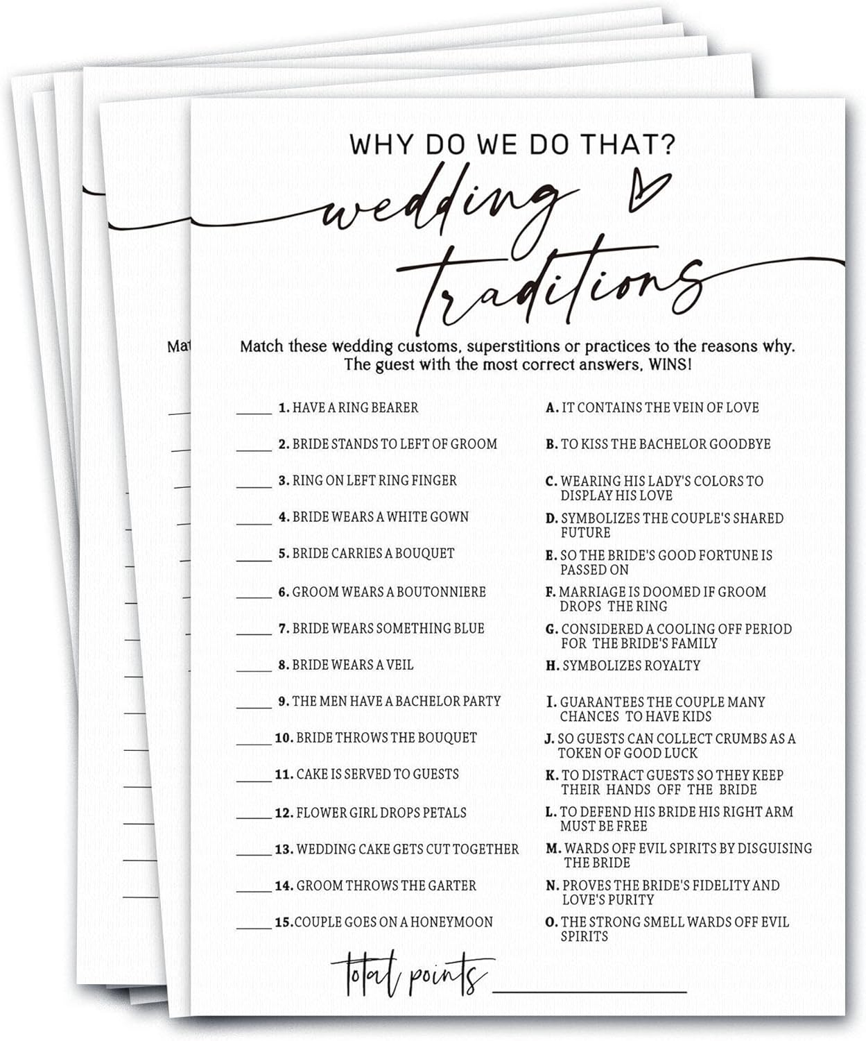 Bridal Shower Bingo, What Will The Bride to Be Receive, 25Pcs Bridal Bingo Game Cards, Engagement Party Games for Guests, Minimalist White Wedding Party Supplies - A18