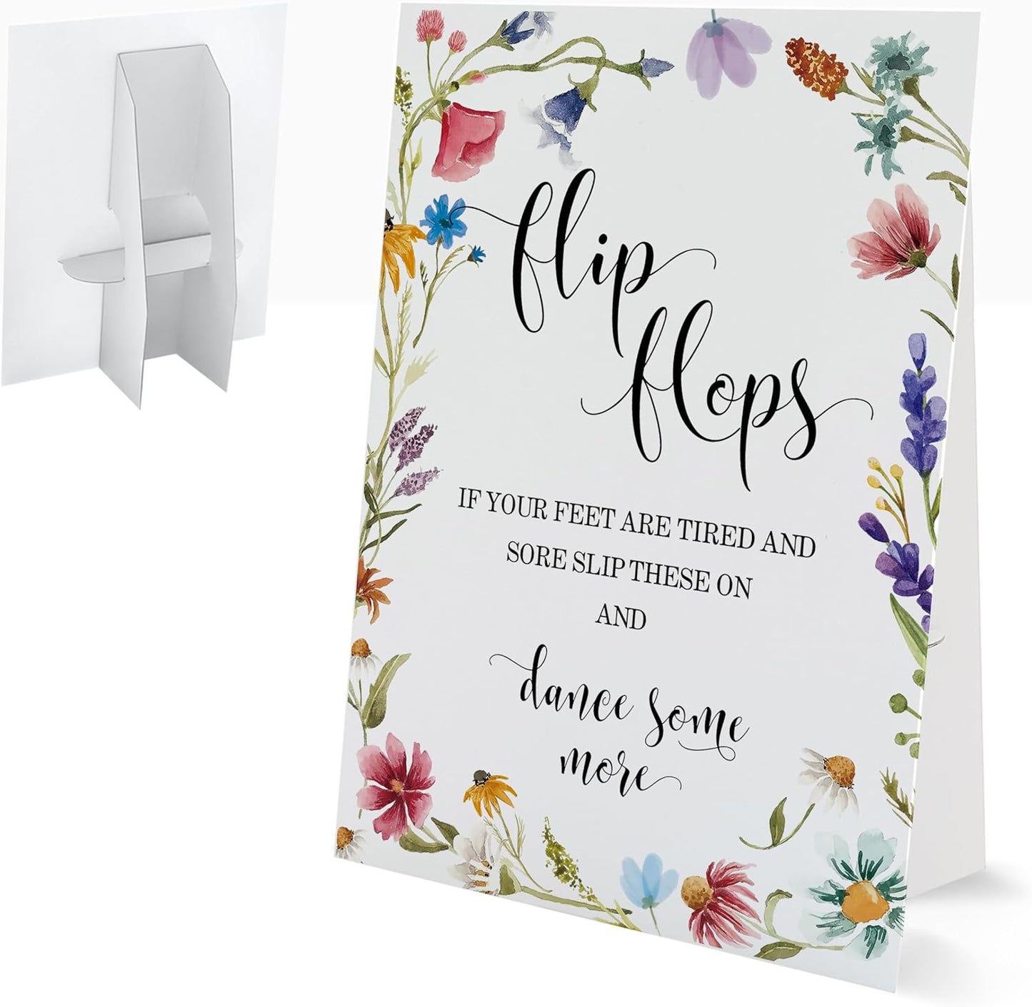 Bible Guest Book Sign, Wedding Signs for Ceremony and Reception, Floral Bridal Shower Decoration, Wedding Signage with Bracket, Bridal Shower Decor, Supplies For Engagement and Anniversary Parties, 13