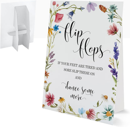 Bible Guest Book Sign, Wedding Signs for Ceremony and Reception, Floral Bridal Shower Decoration, Wedding Signage with Bracket, Bridal Shower Decor, Supplies For Engagement and Anniversary Parties, 13