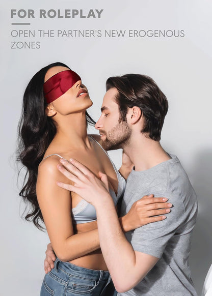 Satin Eye Mask Sleep Mask - Red Blindfold Satin Eye Mask - Eye Blindfold Sleep Mask 59 Inch (59)