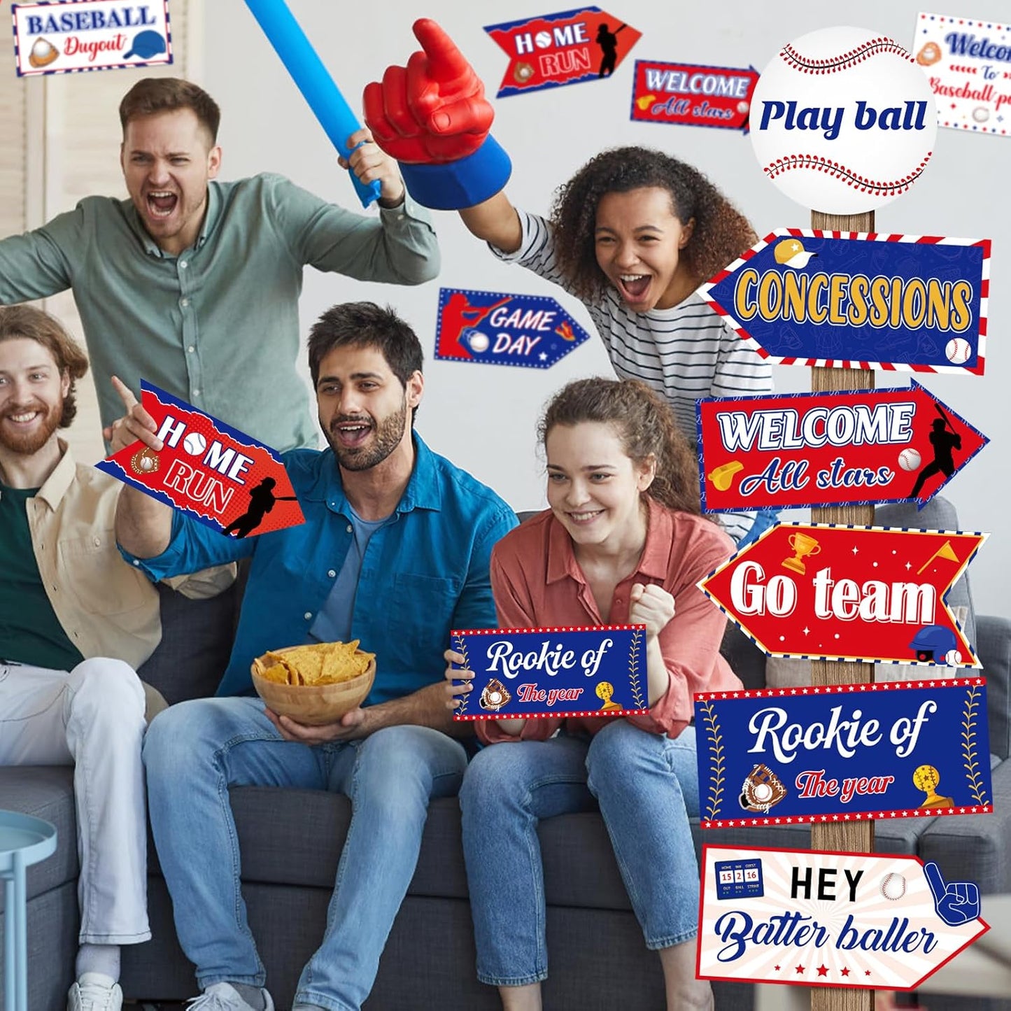 24 Pieces Retirement Decorations Retirement Party Directional Sign Retired Welcome Signs for Adults Retirement Themed Party Decorations Birthday Party Supplies