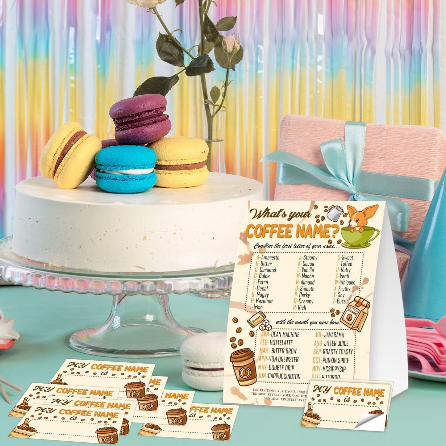 Gamer Birthday Party Decorations, Funny Video Game Party Night Favors Set,What's Your Gamer Name Perfect for Birthday Party Baby Shower Activities(31pcs)