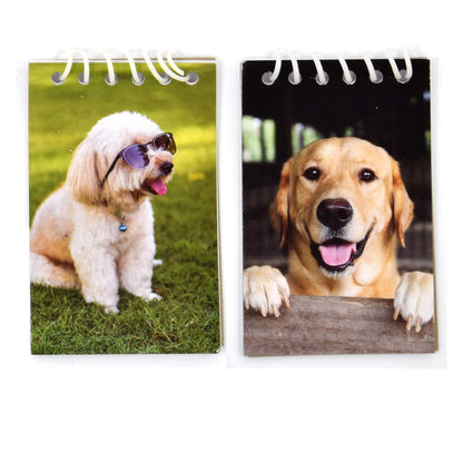Gift Boutique 48 Pack Dog Mini Notepads Puppy Spiral Memo Books for Kids Party Favors Baby Shower Birthday Classroom Rewards School Supplies Giveaways