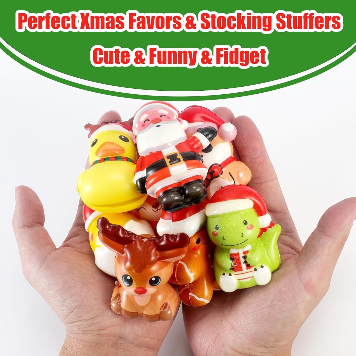 24PCS Party Favors for Kids, Animal Squishy Toys, Goodie Bag Pinata Fillers, Safari Wild Birthday Decorations, Treasure Chest Classroom Prizes,Easter Halloween Christmas Stocking Stuffers Gifts