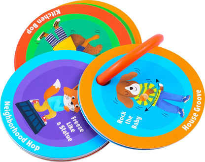 MOLLYBEE KIDS Dino Stomp and Roar, Toddler and Preschool Dinosaur Activity Cards, Gifts for 3, 4 Year Olds, Toddler Activities