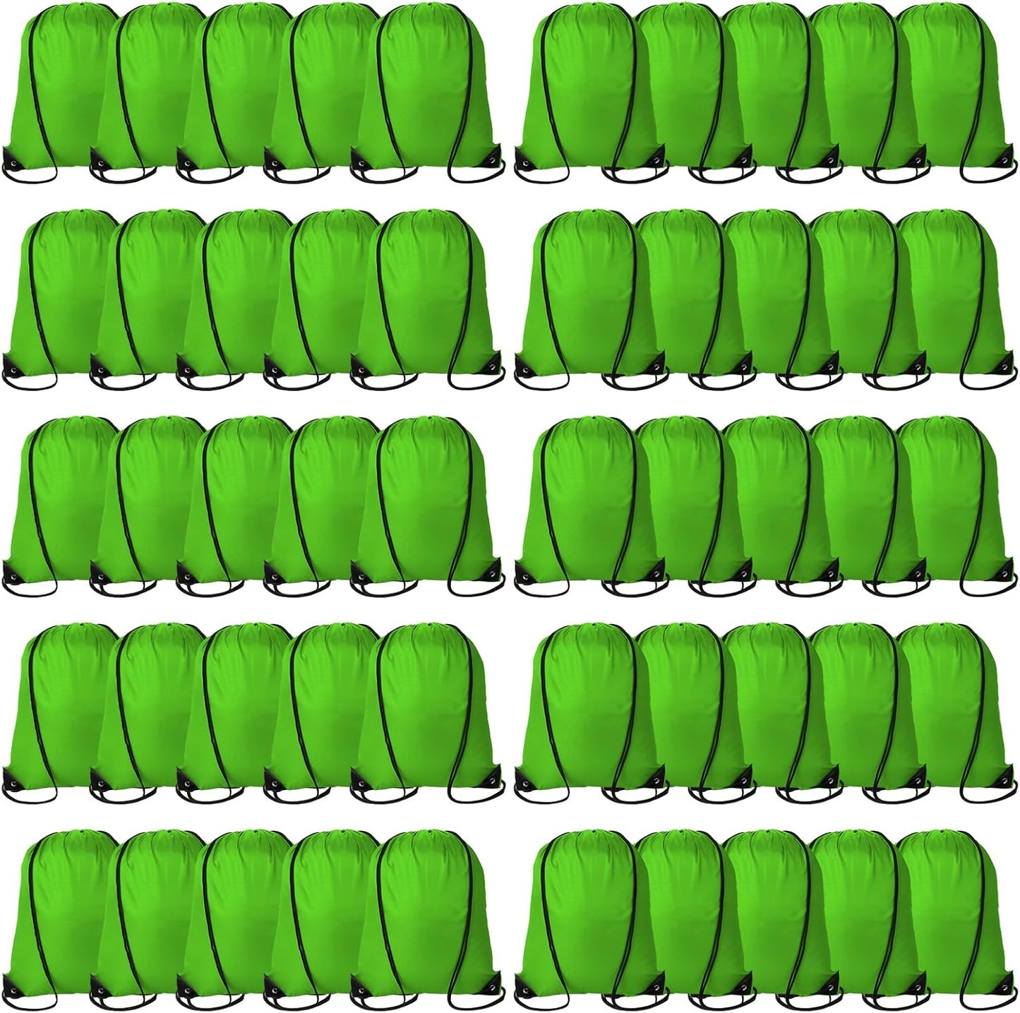 20 Colors Drawstring Backpack Bags Sack Pack Cinch Tote Sport Storage Polyester Bag for Gym Traveling