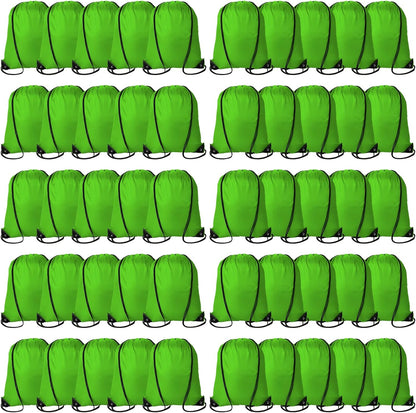 20 Colors Drawstring Backpack Bags Sack Pack Cinch Tote Sport Storage Polyester Bag for Gym Traveling