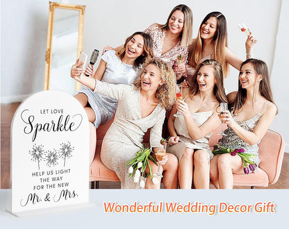 Audio Guest Book Sign, White Arch Acrylic Wedding Sign, Audio Guest Book Wedding Phone, Bridal Shower Decor, Engagement Party Decor, Centerpiece Table Decorations Party for Bride and Groom-14