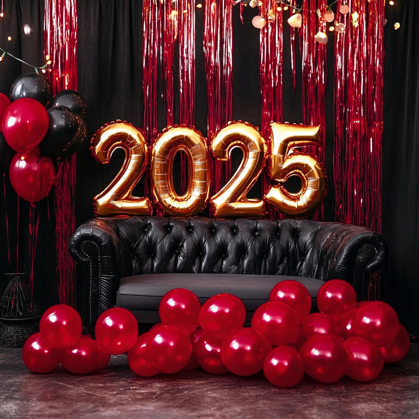 PartyWoo Silver Streamers 3pcs Tinsel Backdrop 8.2FT Metallic Tinsel Foil Fringe Streamer Curtains Party Photo Booth Backdrop for Graduation Baby Shower Bachelorette Wedding Disco Party Decorations