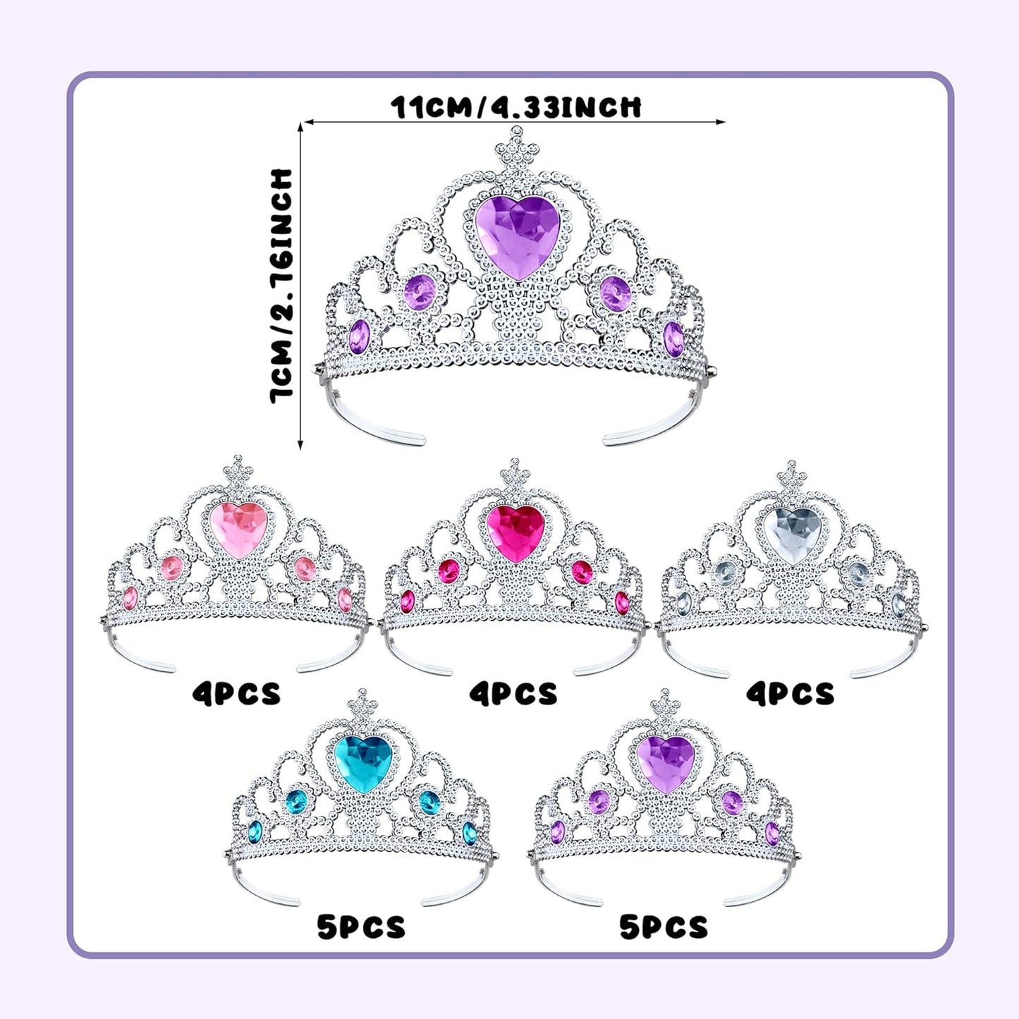 Fairy Magic Dress-Up Wand Set Princess Wand Girl Dress-Up Game Costume Cosplay