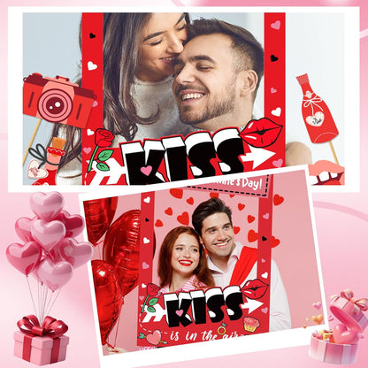 47 PCS St Patrick's Day Photo Booth Props Kit - Funny Couple Handheld Frames & Selfie Decorations for Party (34 Props, 12 Tattoos & Handheld Frame