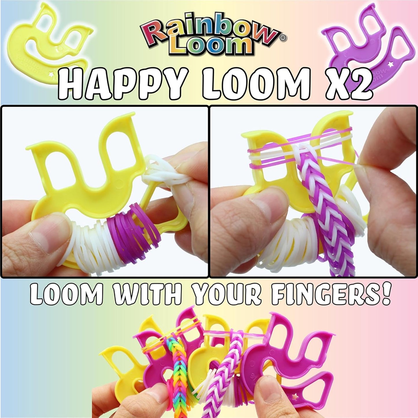 Rainbow Loom Loomi-Pals Glow in The Dark Mega Combo Set, for Boys & Girls Ages 7+
