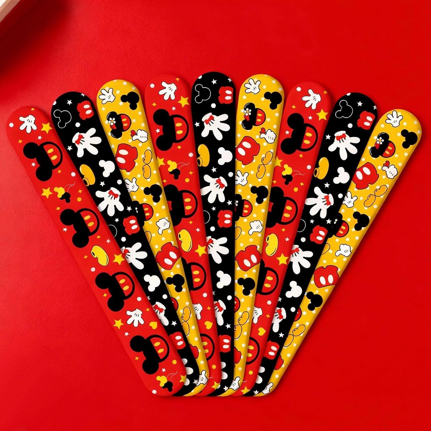 21Pcs Birthday Party Supplies Favors,Slap Wristband Set,Best for Fill Up the Goodie Bags