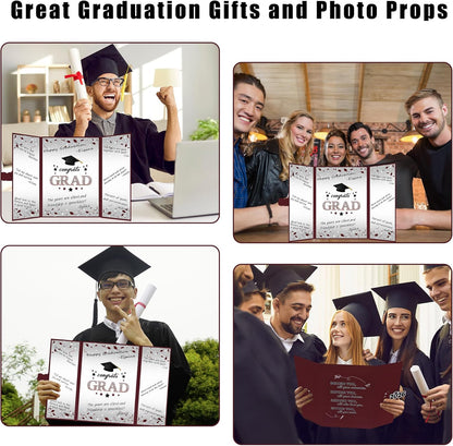 Vlipoeasn 2026 Graduation Guest Book Alternative, Black Gold Class of 2026 Graduation Party Decorations, Graduation Signature Book for 2026 College High School, Unique Graduation Gifts for Friends