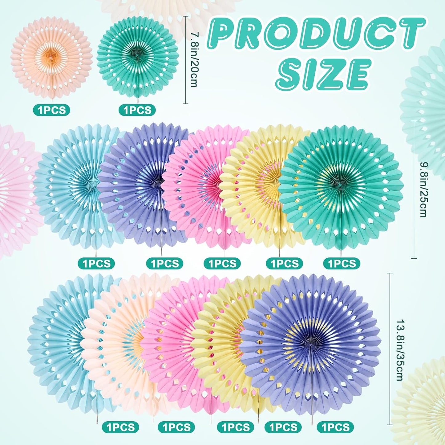 BestoFun 12PCS Paper Fans Hot Pink Party Decorations Tissue Paper Flowers Decorations Hanging Honeycomb Round Paper Fans Decoration for Girl Groovy Birthday Baby Shower Wedding