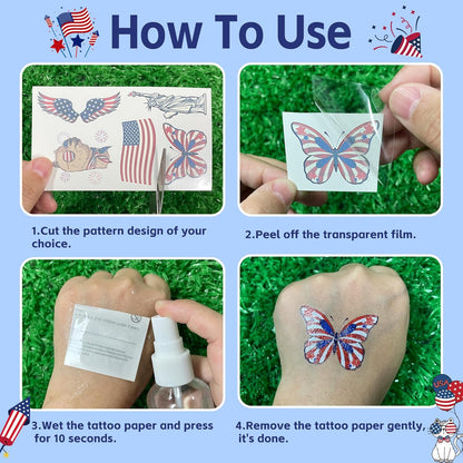 120 PCS Glitter Summer Temporary Tattoos For Kids - Hawaiian Luau Party Favors, Adults Bulk Fun Pool Party Supplies and Tropical Beach Theme Waterproof Decorations