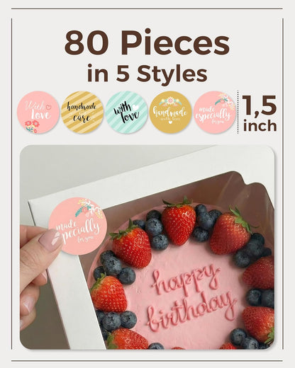 20pcs Cake Boxes 8 Inch, 8x8x8 Boxes for Cakes, Pies, Treats, Small 8x8 Cake Boxes with Window, White Bakery Boxes, Cajas para Pasteles de 8 Pulgadas for Wedding, Birthday, Valentines Day, Christmas