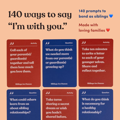 Partners are Human | 140 Conversation Cards to Help Deepen Romantic Relationships | Card Game for Bonding & Communication | Therapy for Adults