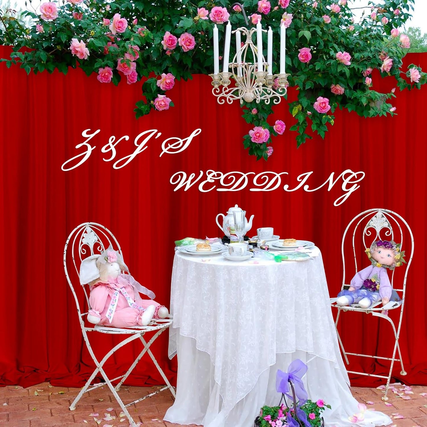 MEETSKY Black Backdrop Curtains for Parties - 10ft x 8ft Party Photo Background Curtain Rod Pocket Fabric Drapes Panels for Boys Birthday Holiday Home Halloween Decoration, 5ft x 8ft, 2 Panels
