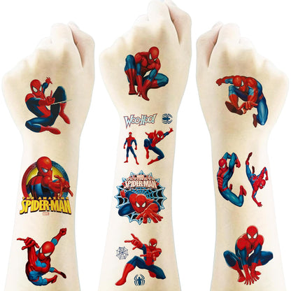 40Sheets Cartoon Mario Temporary Tattoos for Kids Birthday Party Favors Cute Mario Decoration Sticker Gifts for Girl Boys Home Activity Class Prizes Carnival Christmas Rewards