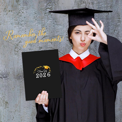 DYIRBIIY 18"X12" Graduation Signature Board - Class of 2026 - Grad Guest Book Alternative for College & High School Students, Congrats Graduate Gift, Party Favors & Decors(Blue) - A10