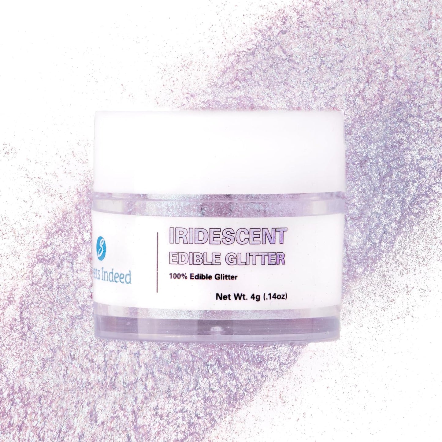 Sweets Indeed Edible Glitter, Perfect for Drinks, Cocktails, Beverages & Cake Decorating, Dessert Cake Topper, 4 grams (Gold 4g)