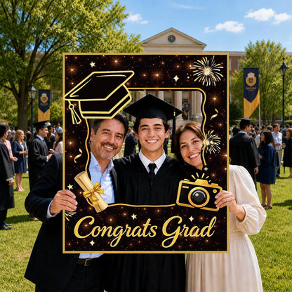 Nurse Photo Booth Props Graduation Decorations, Proud to Be A Nurse Large Selfie Photo Frame Cutout Nurses Week Lawn Decor Grad Party Supplies Blue