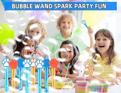 24PCS Animal Bubble Wands for Wild One Birthday Baby Shower Decorations Safari Jungle Theme Party Favors Supplies, Pinata Goodie Bags Filler, Classroom Prizes, Valentines Gifts, Easter Stuffers