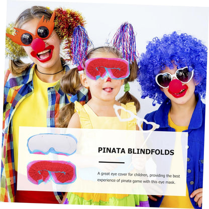 2pcs Funny Eye Patch Props Bulk Lash Sleep Mask Party Game Blindfold for Boys and Girls