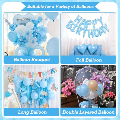 Ball Pump Balloon Pumps Electric, Balloon Pump Portable Long Animal Balloon Pump, Electric Blower Machine Inflator Basketball Pump 260 Balloon Pump for Party/Wedding/Birthday Decorations