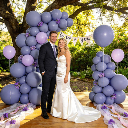 110pcs Black Balloon 12 inch, Black Latex Balloons for Birthday Party Baby Shower Wedding(with 2 Ribbons). - Colors A