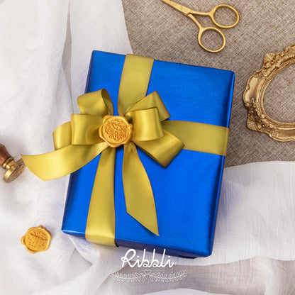 Ribbli Double Faced White Satin Ribbon,3/8” x Continuous 25 Yards,Fabric Ribbon use for Bows Bouquet,Gift Wrapping,Floral Arrangement