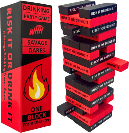 | Fun Drinking Game for Adults: 150 Hilarious Dares & Risky Questions | Adult Party Games for Block Party, Pregame, College, Girls Night, Bachelorette