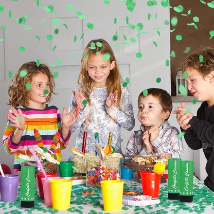 Confetti Poppers Cannons for Wedding Birthday Graduation Baby Shower Anniversary Christmas New Year's Kids Fun Party Supplies Decorations and Favors (Gold)