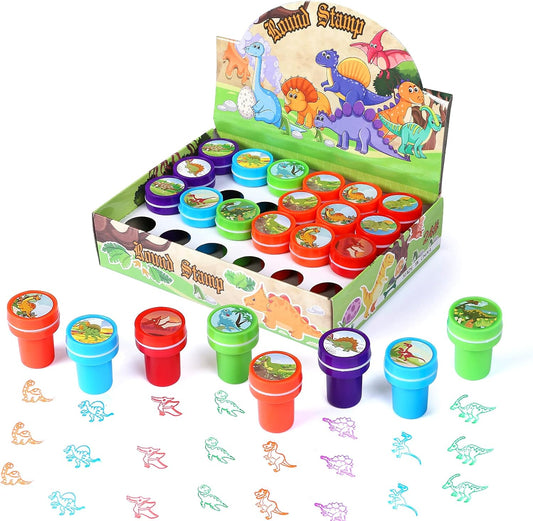 Kesoto 26Pcs Zoo Animal Stamps for Kids, Self Inking Stamps for Kids Birthday Gift, Farm Party Favors, Teacher Stamps