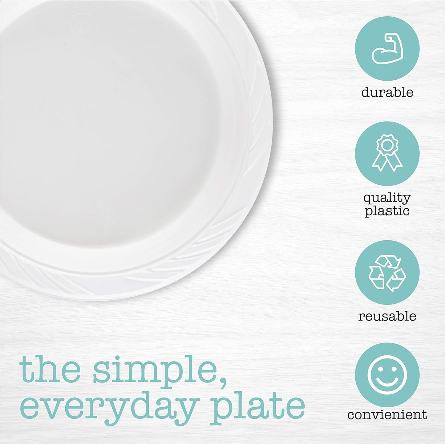 100 Count Disposable 12 ounce White Plastic Soup Bowls
