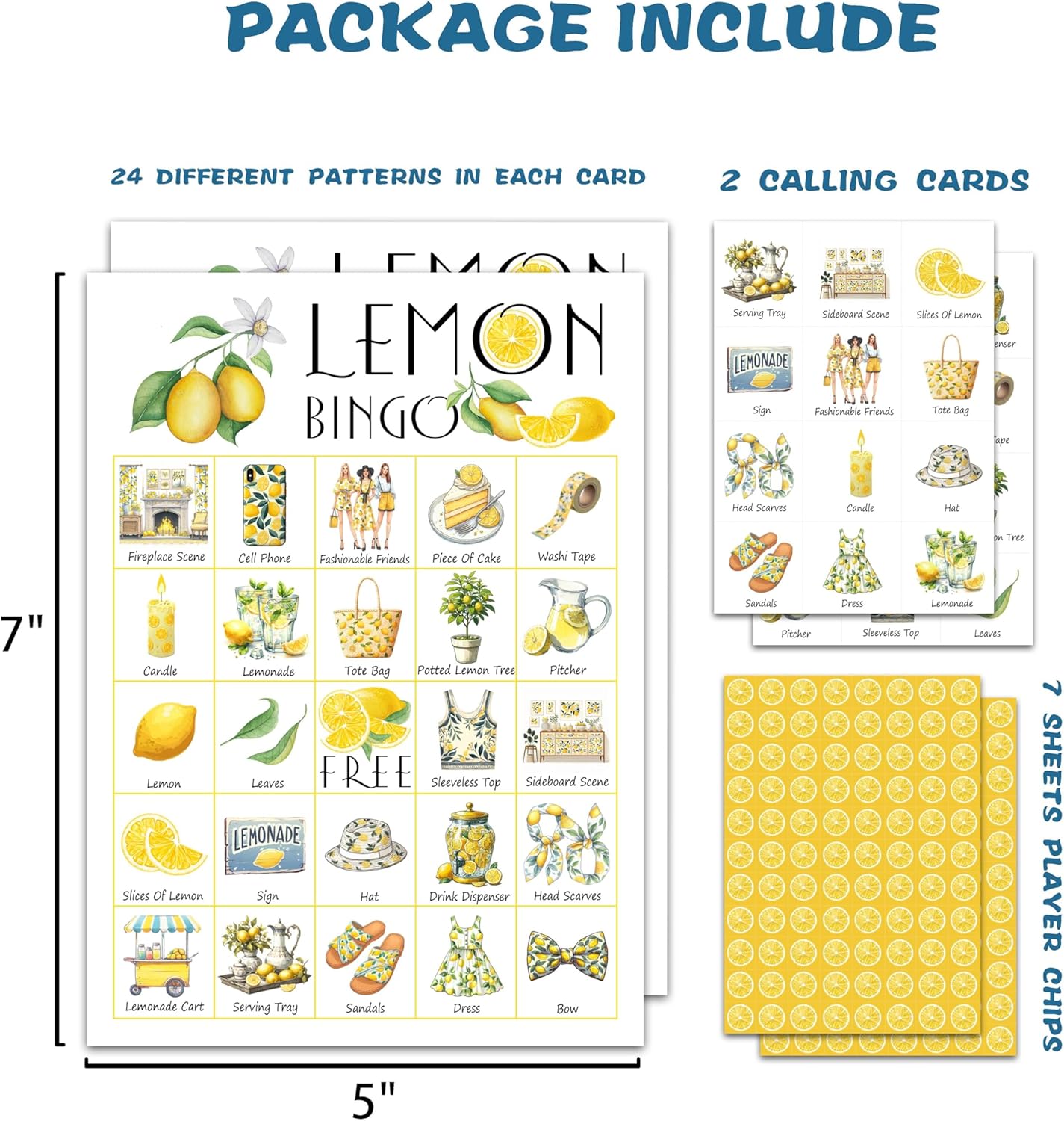 Baseball Bingo Card Game, Baseball Bingo Game for Adults, Sports Party Supplies, Favors, Baseball Party Decorations, Gift – 24 Players Bingo Game, C06