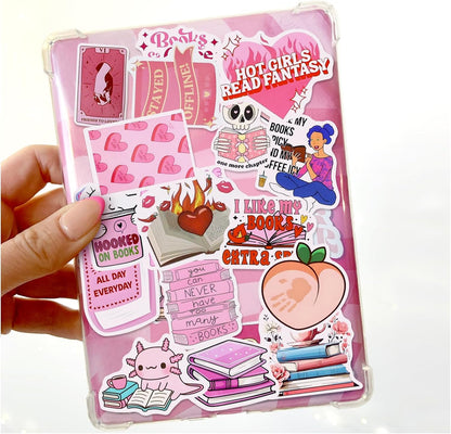 200Pcs Water Bottle Stickers for Kids, Cute Stickers for Water Bottles, Vinyl Waterproof Aesthetic Laptop Sticker Pack Classroom Prizes Skateboard for Kids Teens Girls Students (Cute-200pcs)