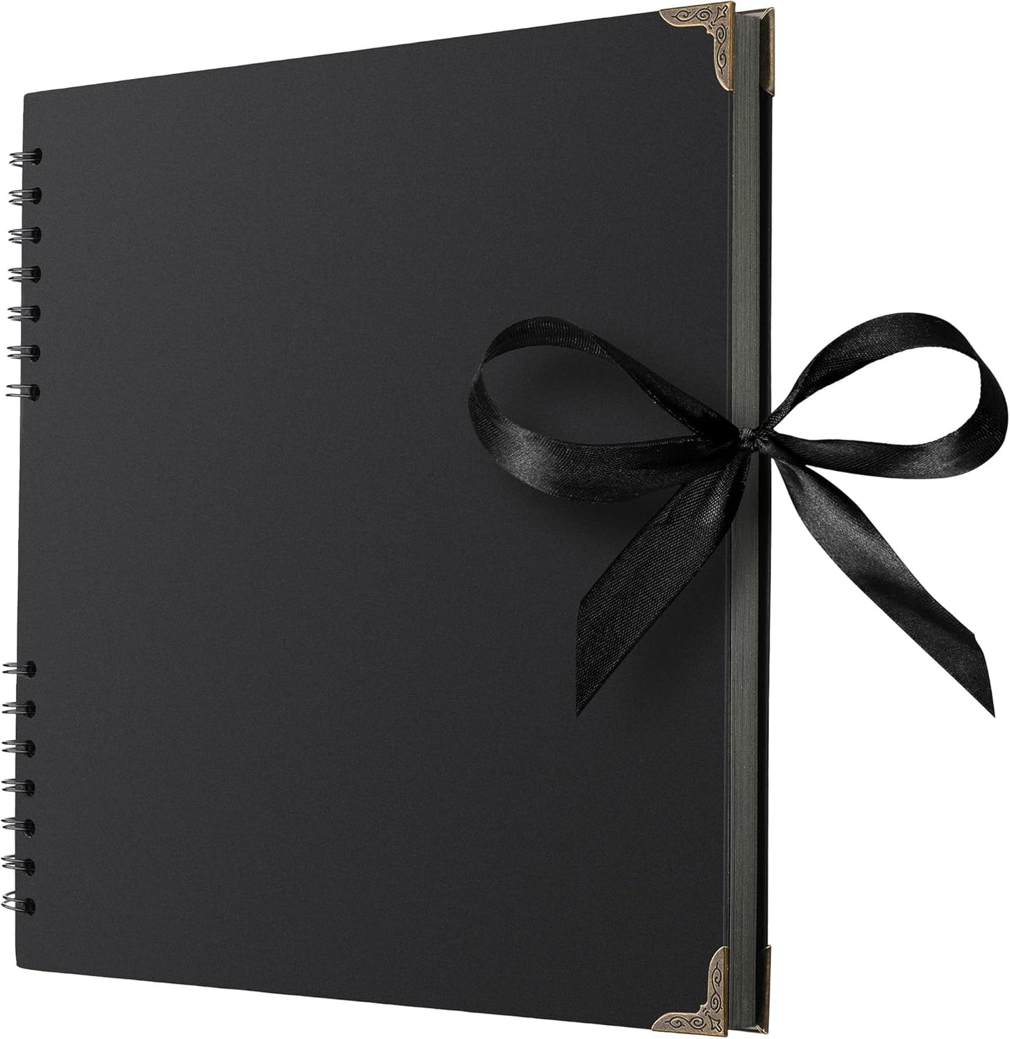 Bstorify Scrapbook Album 60 Pages (8 x 8 Inch) Brown Thick 200gsm Kraft Paper, Photo Album Scrapbook, Memory Book - Ideal for Your Scrapbooking Albums Art & Craft Projects