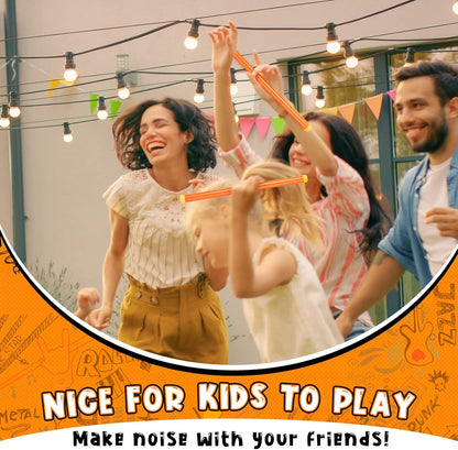 Groan Tube Noise Maker Stick Funny Plastic Party Noisemaker Noise Makers Party Favors Sound Tubes Toys for Goodie Bag at Christmas Events Fools Day Family Gathering