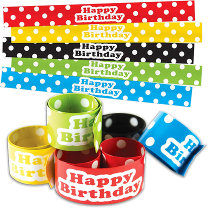 Teacher Pete the Cat Groovy Birthday Slap Bracelets