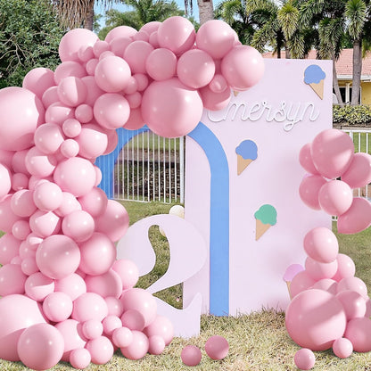 Amandir 153pcs White Sand Balloons Arch Garland Kit Different Sizes 18 12 10 5 Inch Cream Beige Sand White Latex Balloon for Birthday Boho Neutral Baby Shower Wedding Anniversary Party Decorations