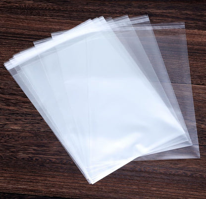 Clear Candy Bags 100pcs 6X10 Cellophane Treat Bag Party Favor Goodie Cake Pop Gift Apple Cello for Gift Baskets Bakery Cookie with Ties