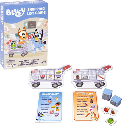 Bluey Fancy Restaurant Game, Join and Bingo as They Match Food Cards to Help Dad Prepare a Special Dinner for Mum, Serve up Fun While Building Memory and Matching Skills, Ages 3+, 2–4 Players