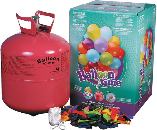 MKT HELIUM TANK PARTY KIT - Party Decor - 3 Pieces
