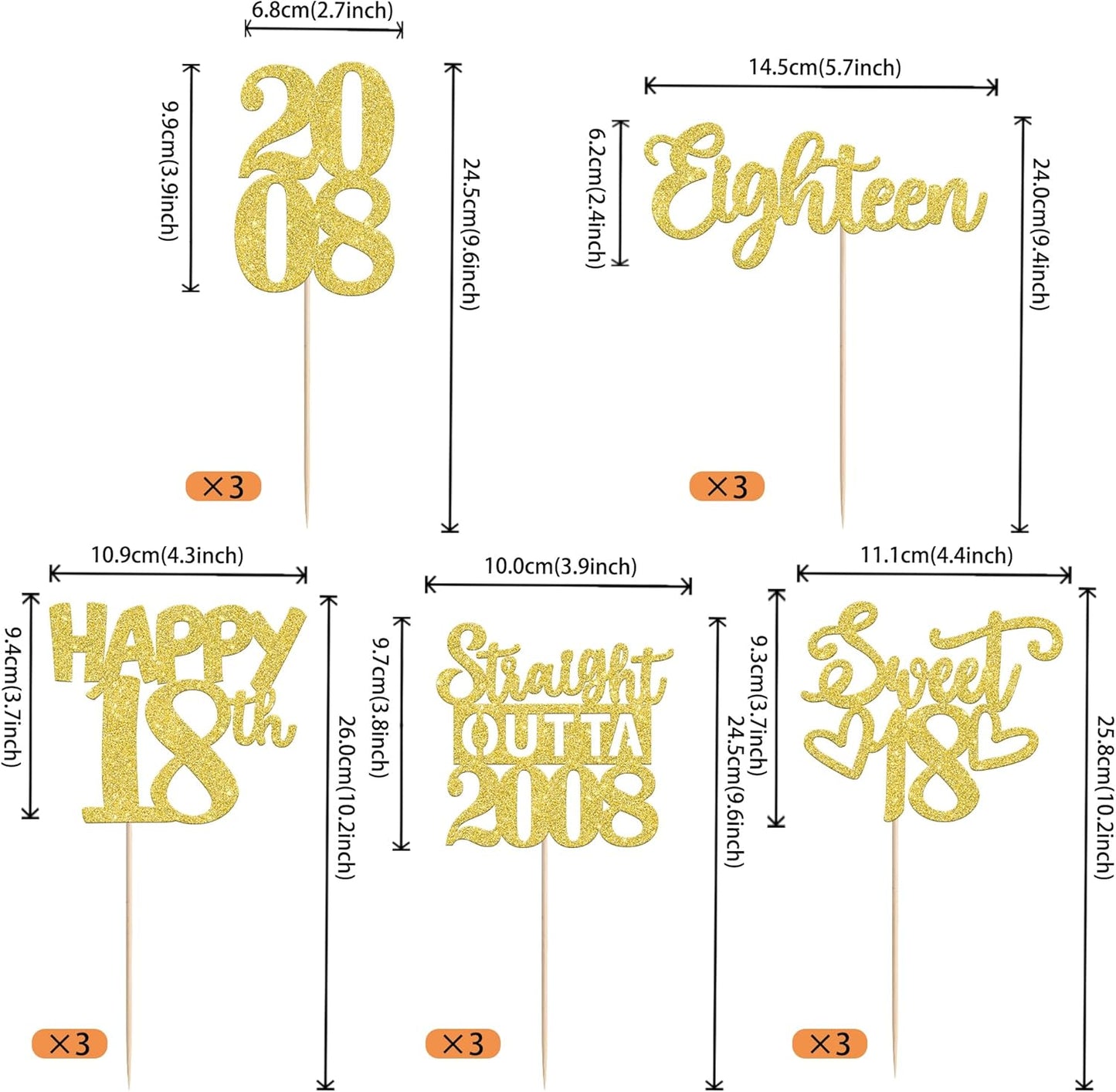 15 PCS 50th Birthday Centerpiece Sticks Fifty Happy 50th Straight Outta 1976 Table Flower Centerpieces Sticks Cheers to 50 Floral Decorations for 50th Birthday Party Centerpieces Supplies Black