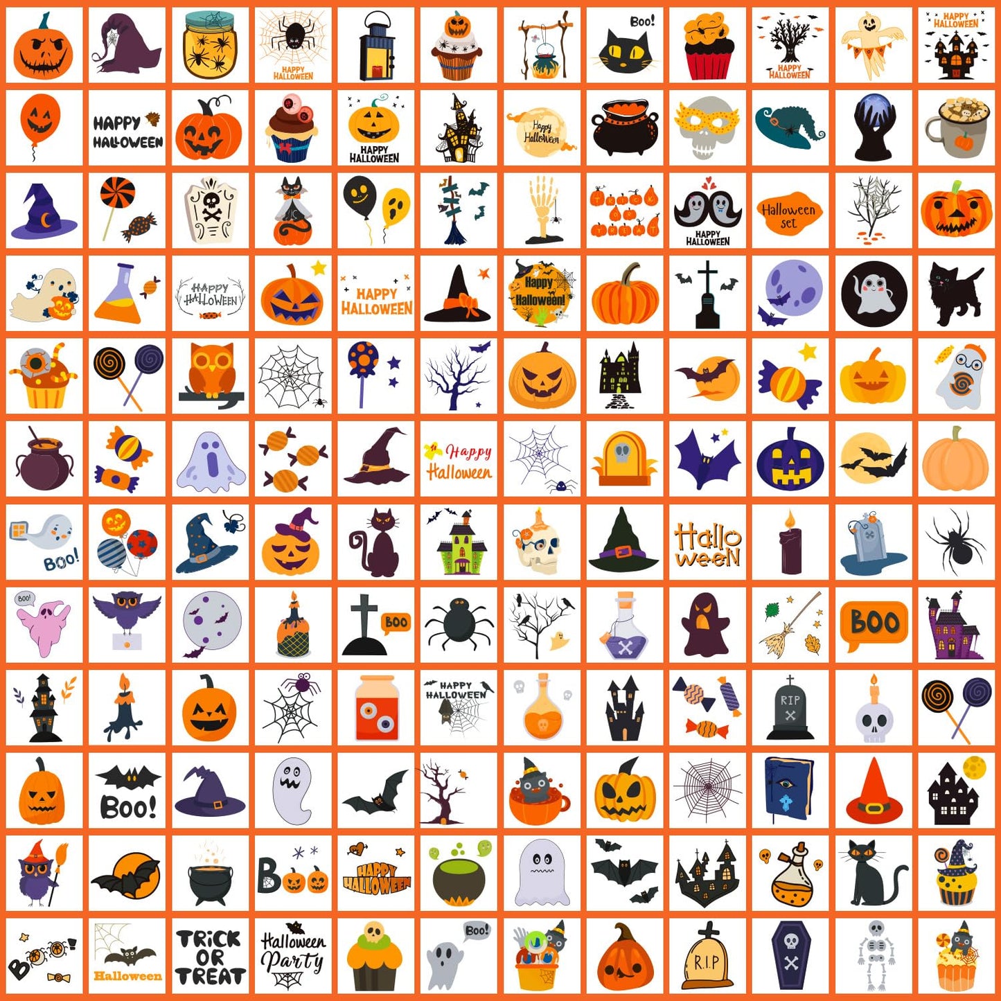 Partywind 408 PCS Kids Tattoos for Party Supplies, Individually Wrapped Sheet Temporary Tattoos Stickers for Kids Goodie Bag Stuffers, Fun Birthday Party Favors - Mixed