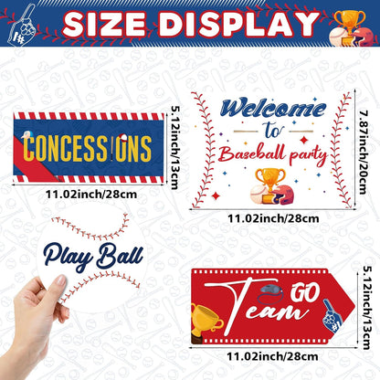 20 Pcs Luau Party Decorations Welcome Sign Summer Hawaiian Directional Signs Tropical Hawaiian Themed Birthday Decorations Luau Tiki Party Supplies with 2 Sheet Letter Stickers