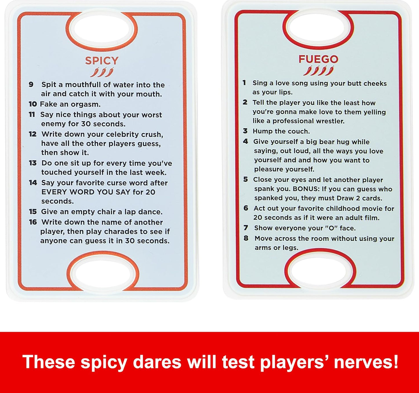 Mattel Games UNO Dare Adults Only Card Game for Game Night, Travel, Camping & Party